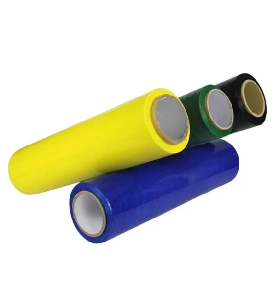 Colorfull LLDPE Stretch Film Clear,black,red,yellow,green,blue Stretch Film